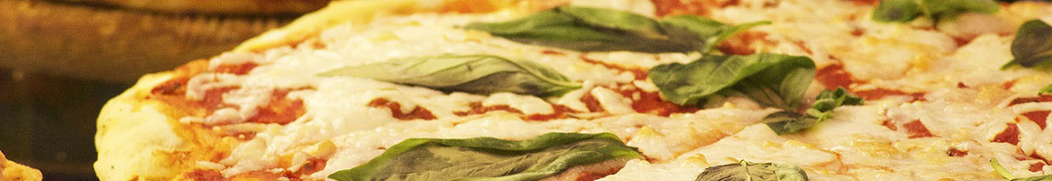 Eating Italian Pizza at Naples Pizza restaurant in Harrisburg, PA.